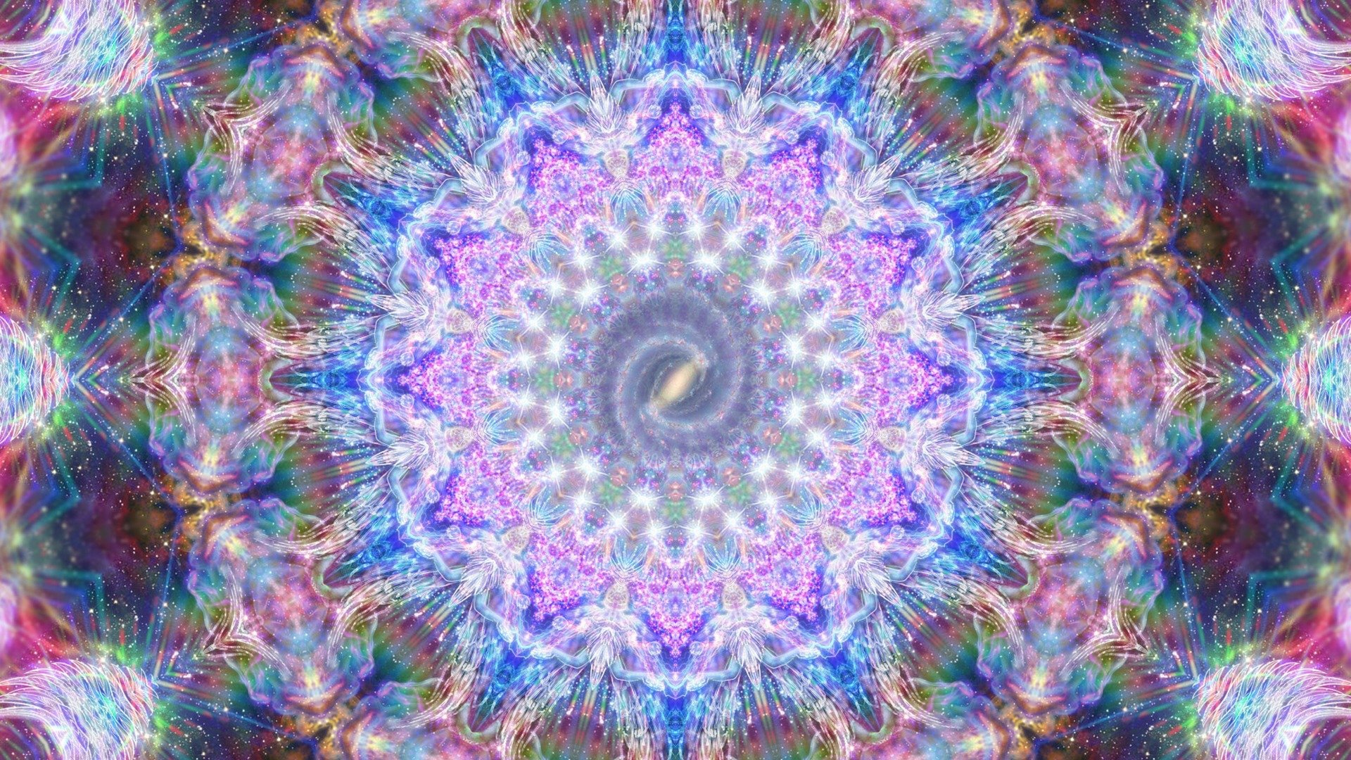 galaxia vía láctea abstracción mandala luz pintura resplandor esfera círculo patrón resplandor fondo textura gráficos formas brillo lentejuelas