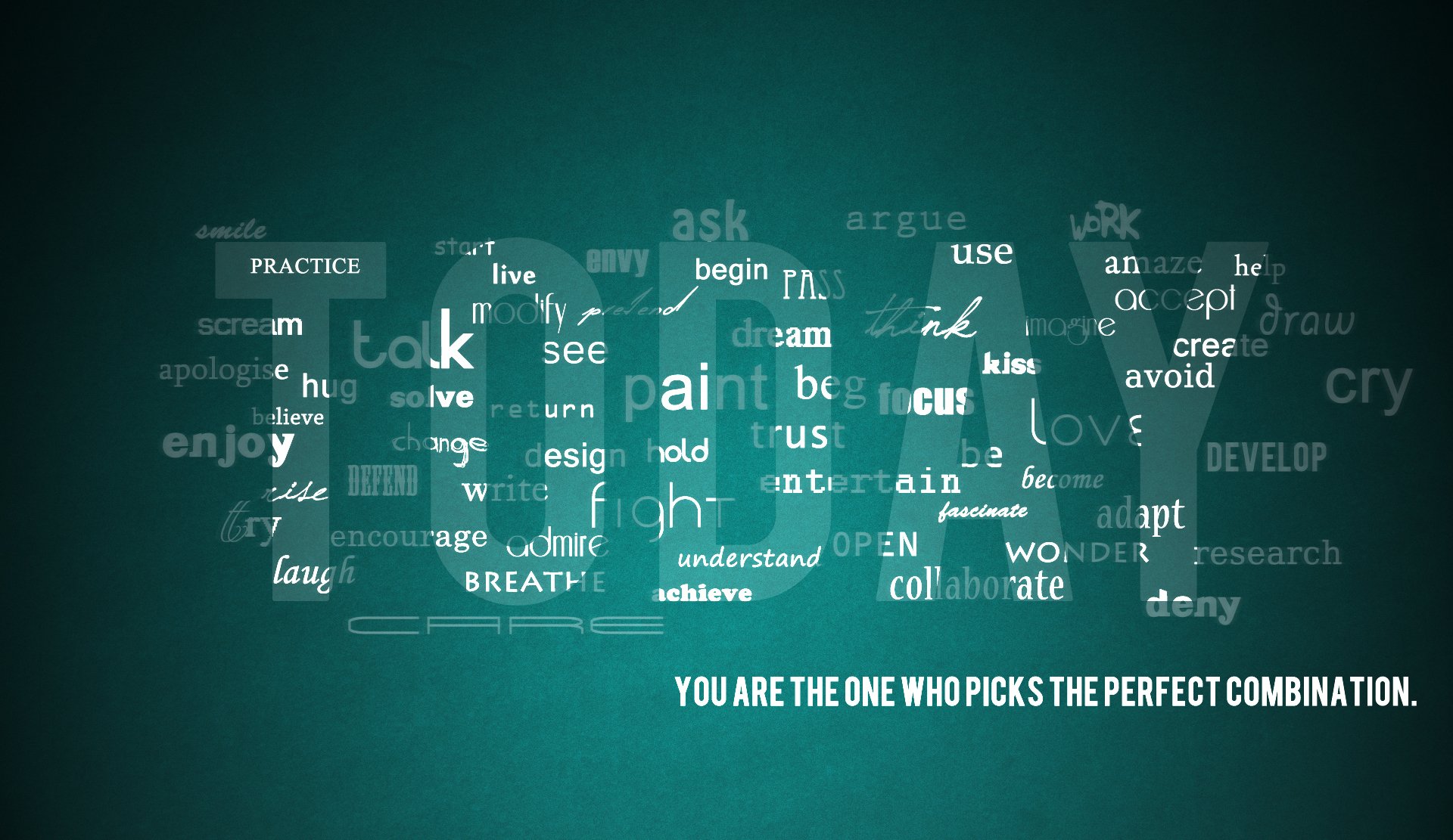 minimalismo palabras letras creativo
