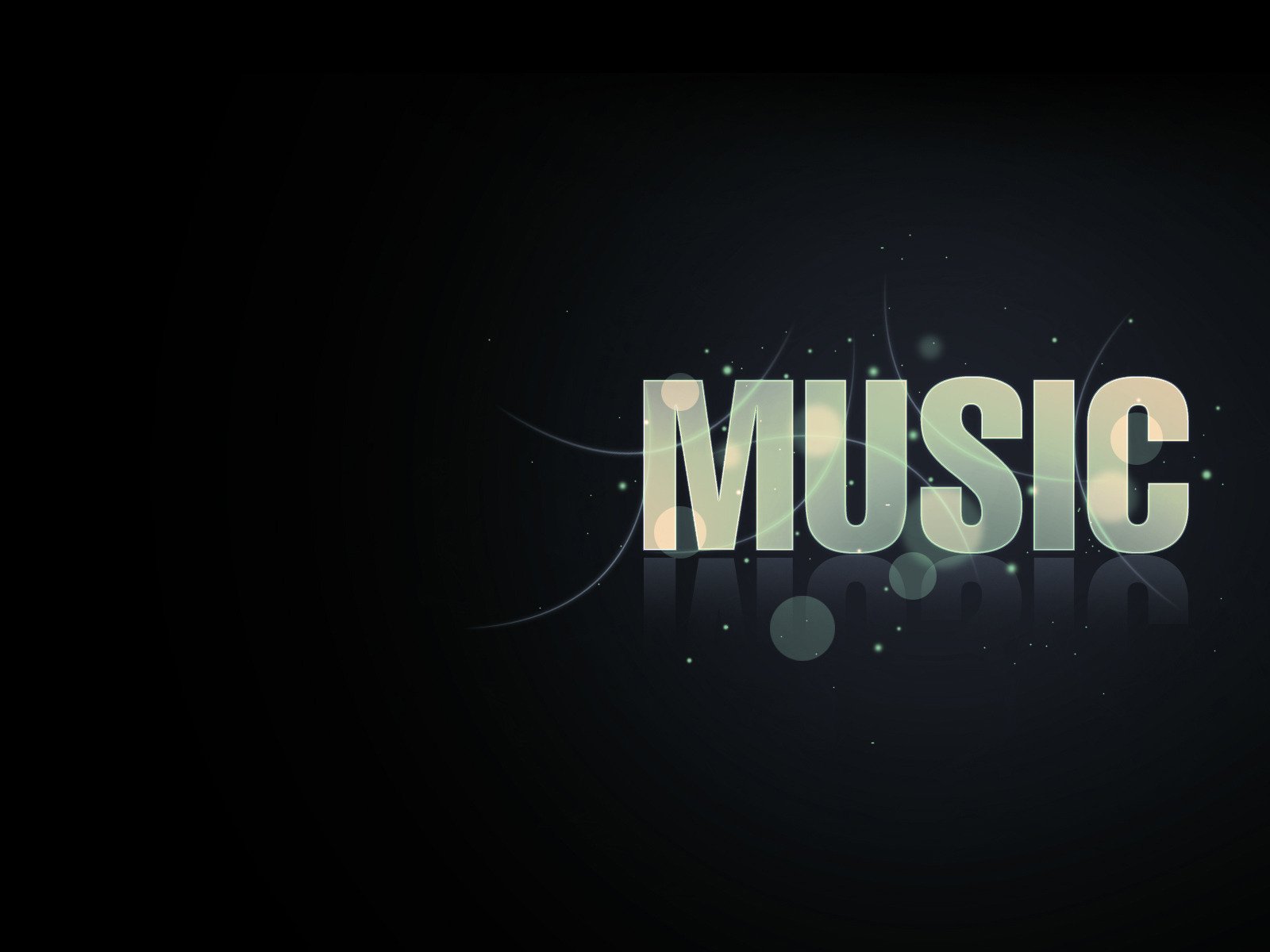 música texto círculos