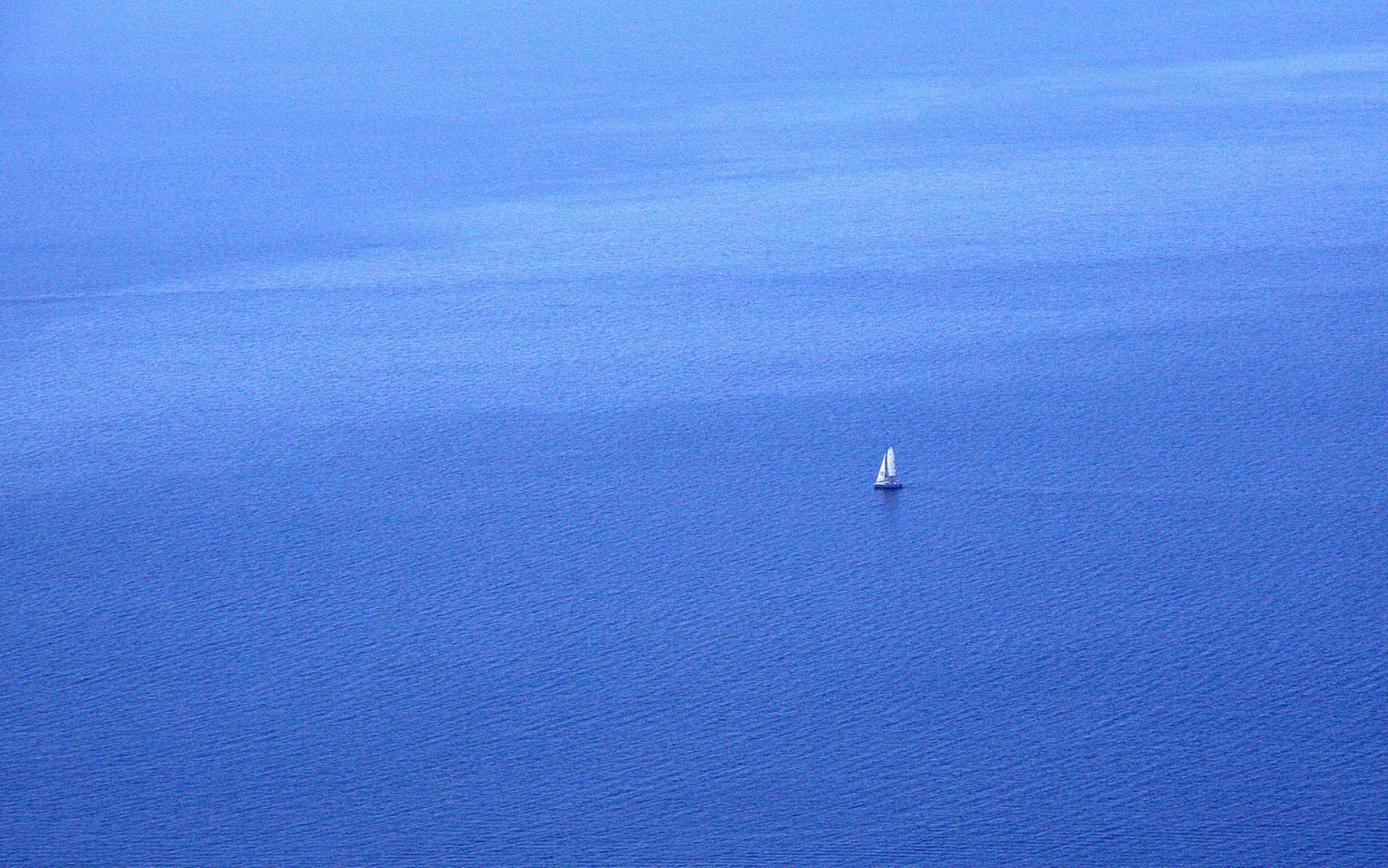 mar barco paisaje minimalismo