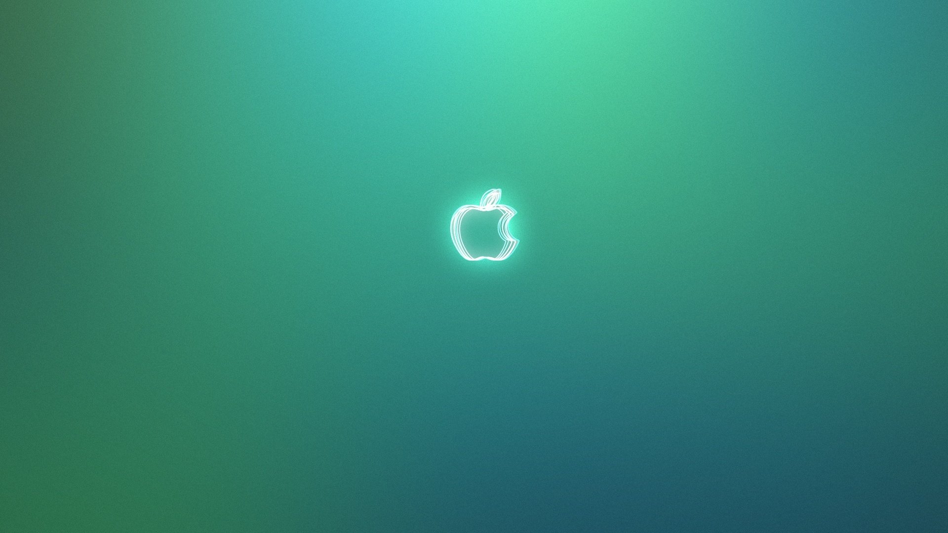 manzana fondo verde