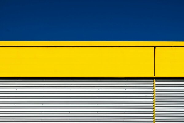Imagen minimalista de las paredes de la ciudad