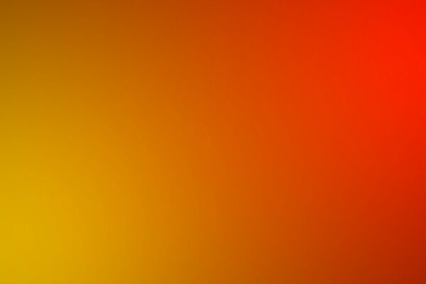 Transición de naranja a rojo brillante