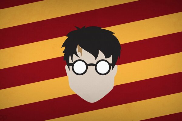 Dibujo informático de Harry Potter