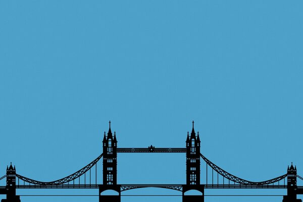 Londres. Puente de la torre por la noche
