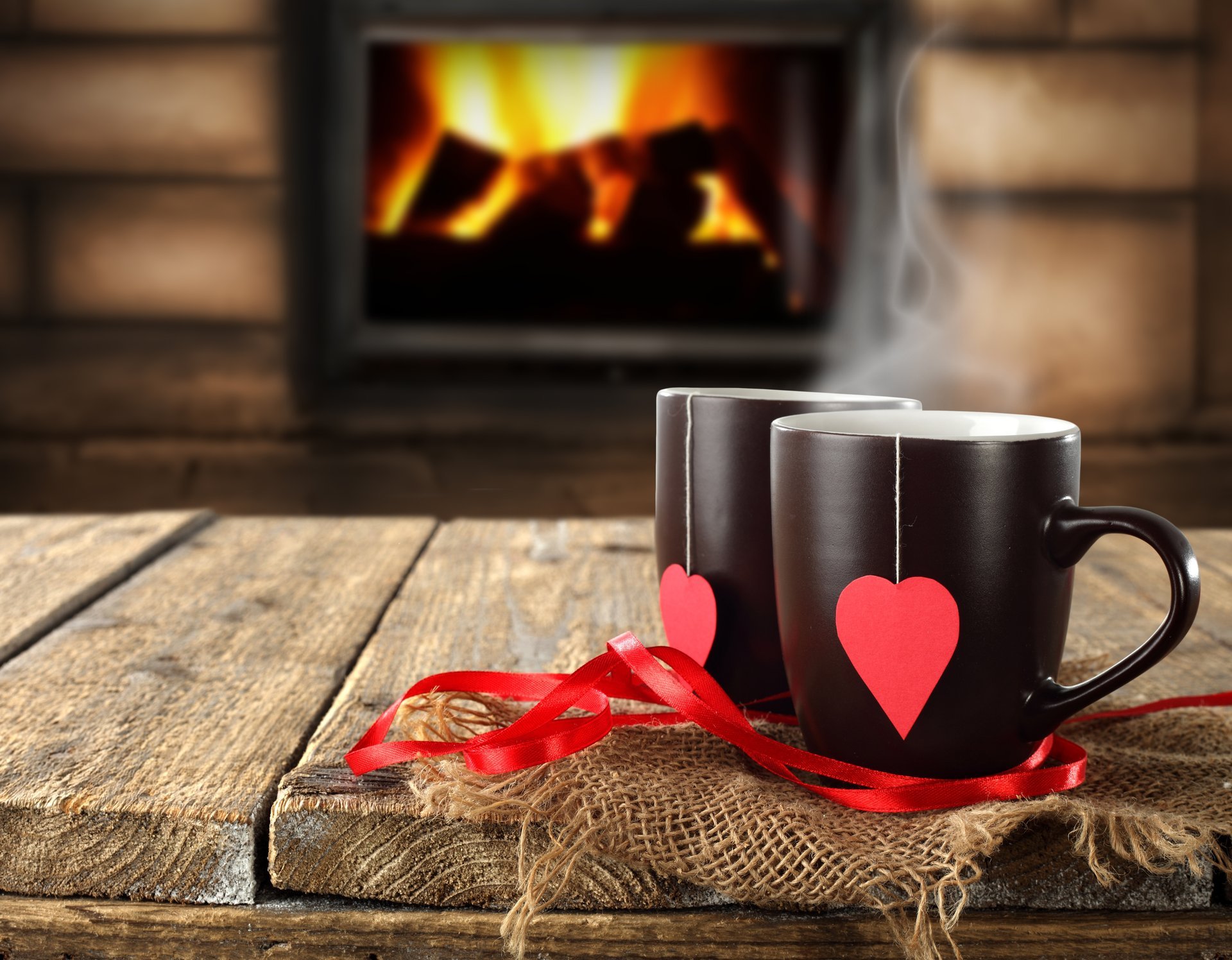tazas corazones arco amor.valentine s day