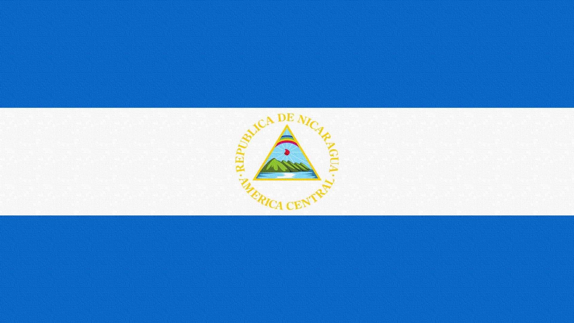 bandera nicaragua escudo de armas