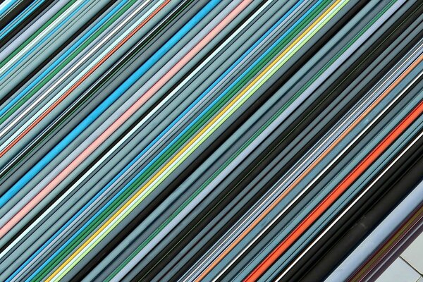 Texturas de rayas multicolores de diferentes colores