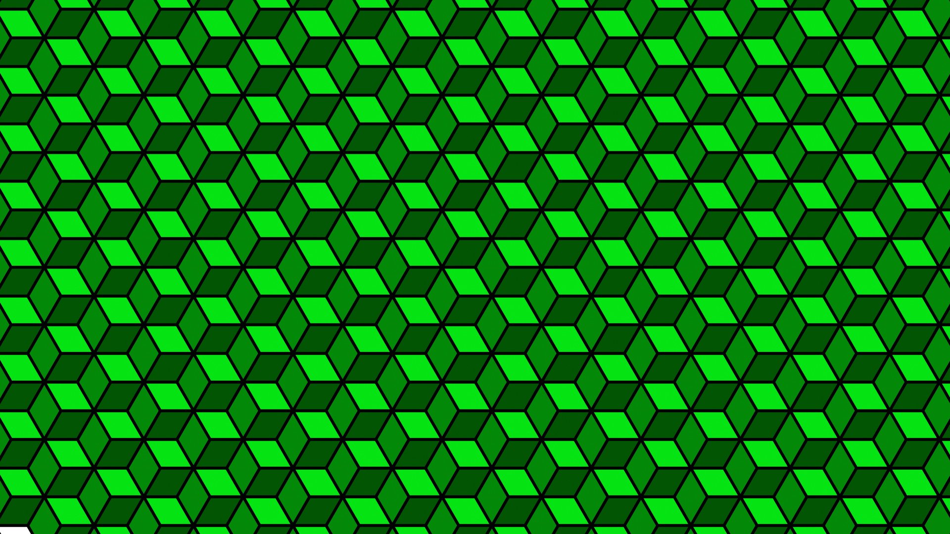 abstracción color cara cubo rombo volumen