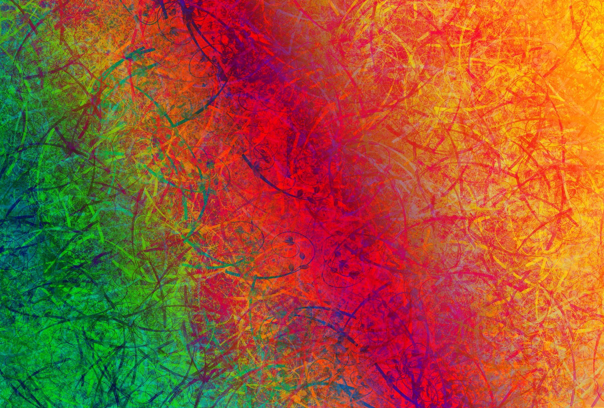 color arco iris trazo rociada línea
