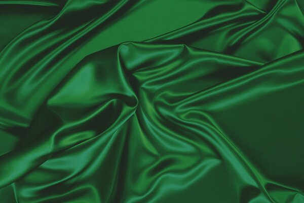 Tela de color verde intenso oscuro