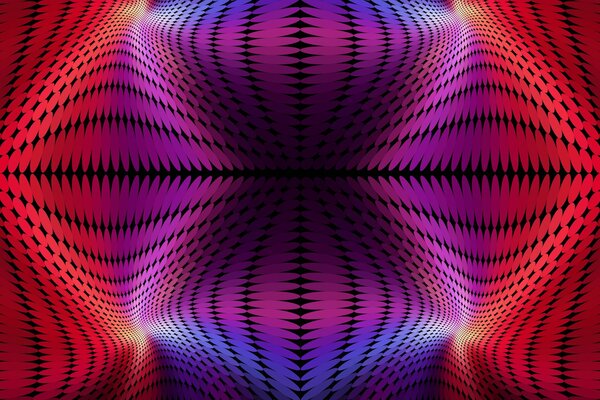 Textura multicolor, Estados de círculos