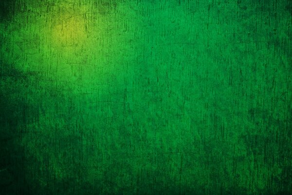 Resplandor sobre fondo verde