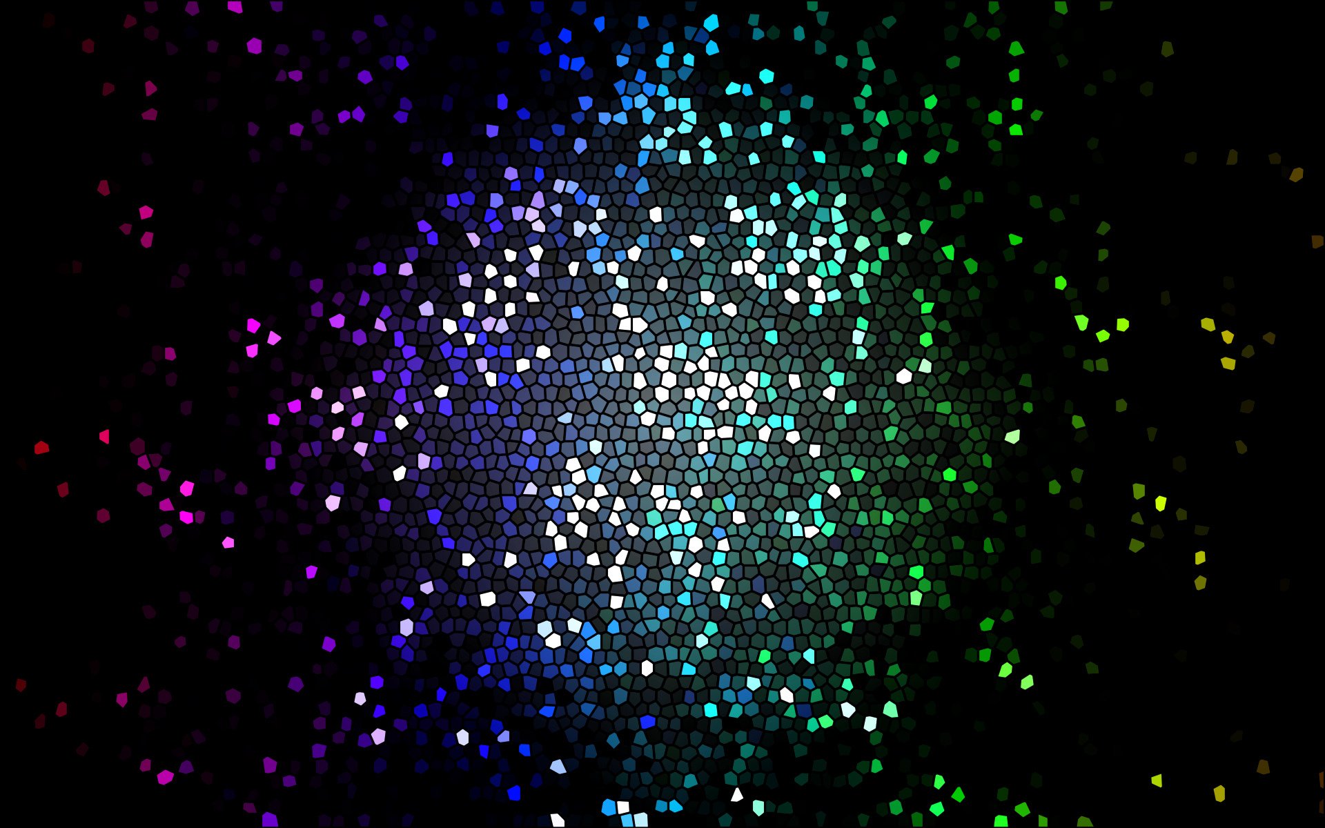 texturas mosaico formas partículas