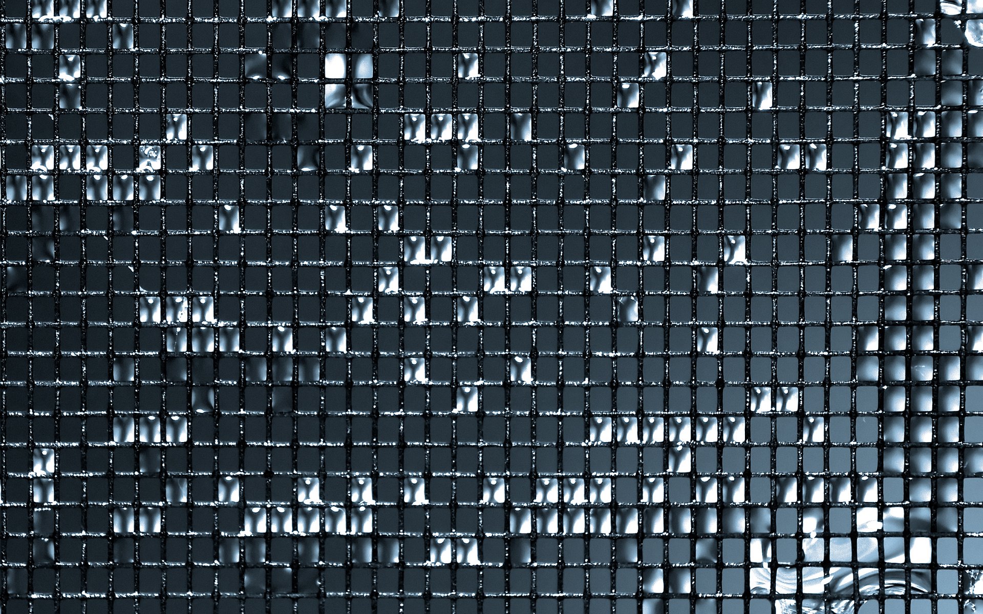 gotas agua malla
