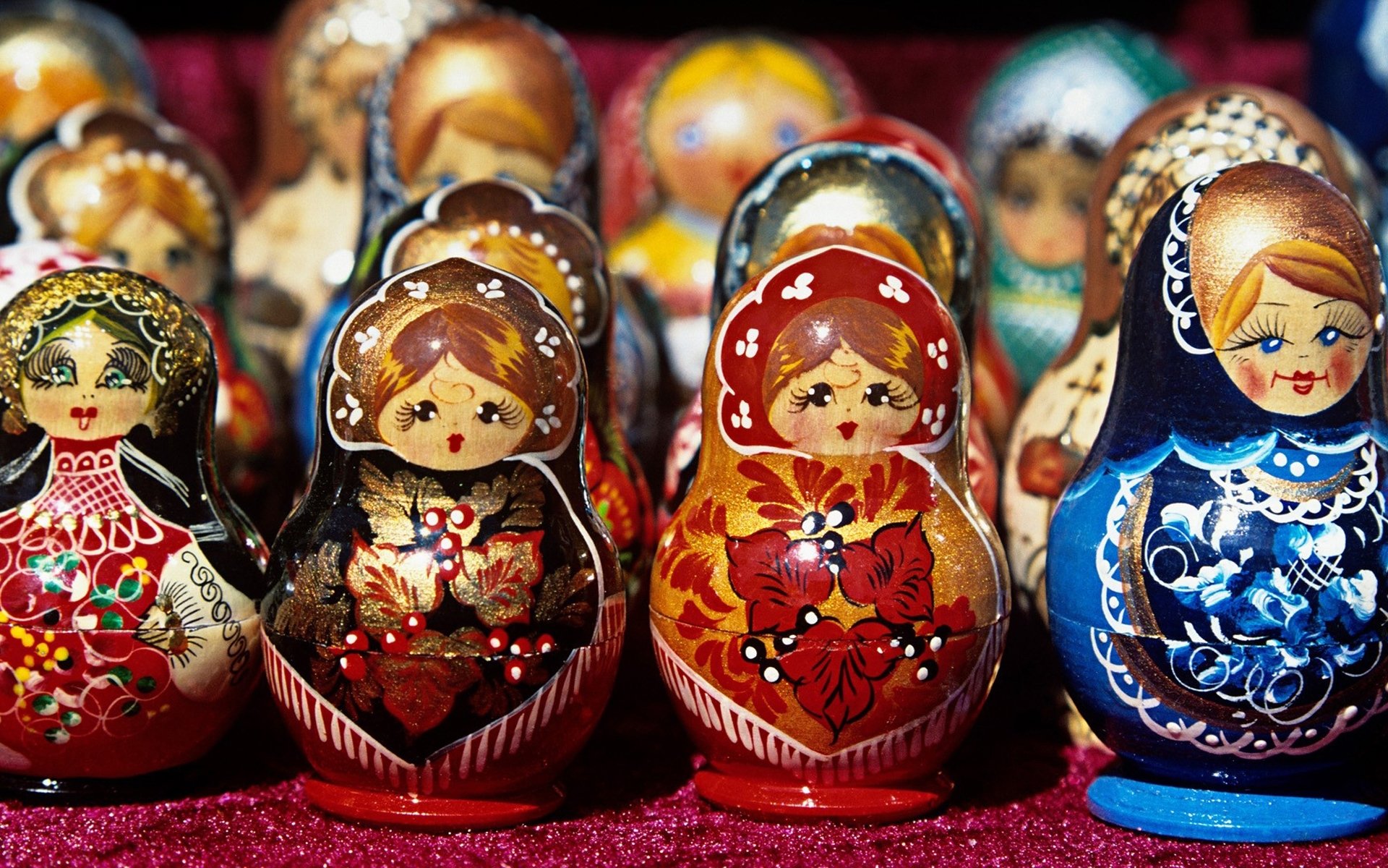 juguetes recuerdos muñecas anidadas