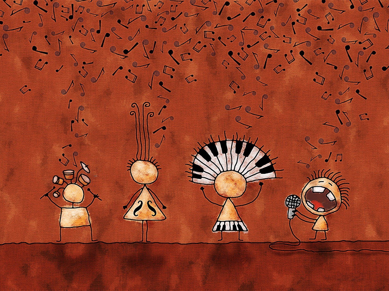 banda música partituras