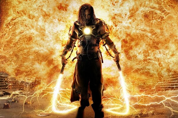 Héroe de la película Iron Man mukki Rourke