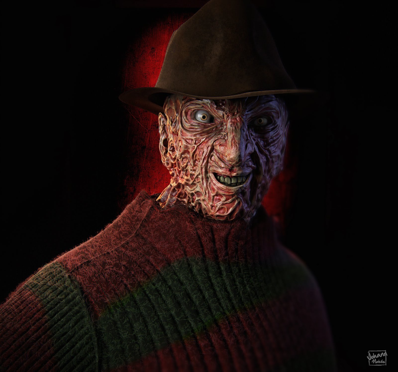 fredy kruger cara