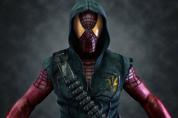 Spiderman héroe máscara