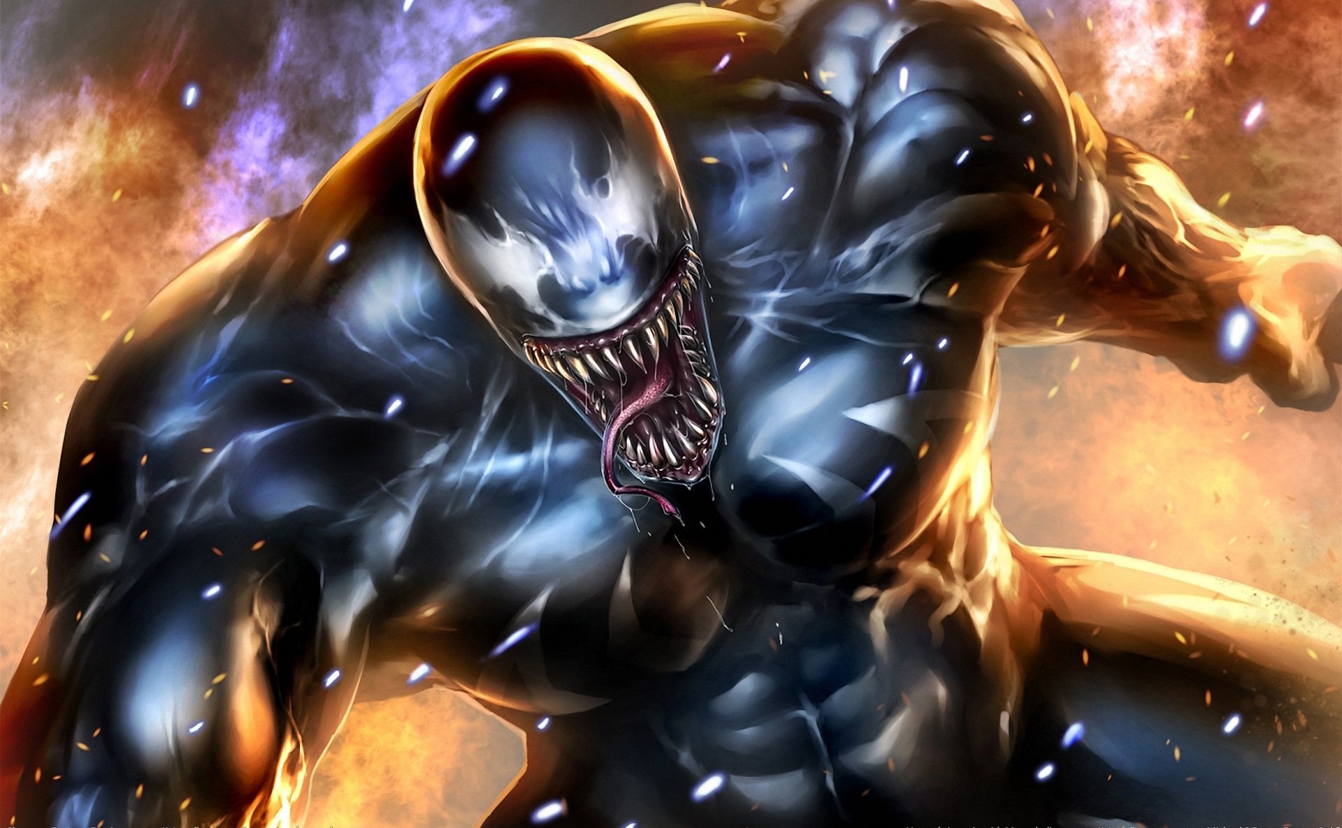 spiderman dientes dibujo