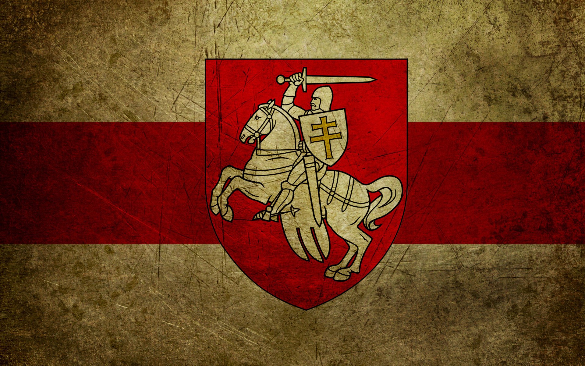 bielorrusia persecución escudo de armas bandera