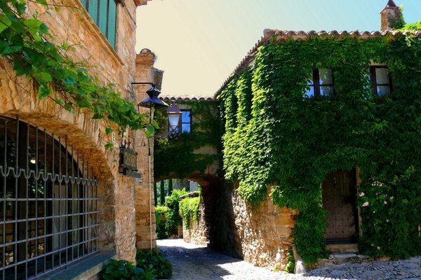 Hermosa casa en Cataluña. España
