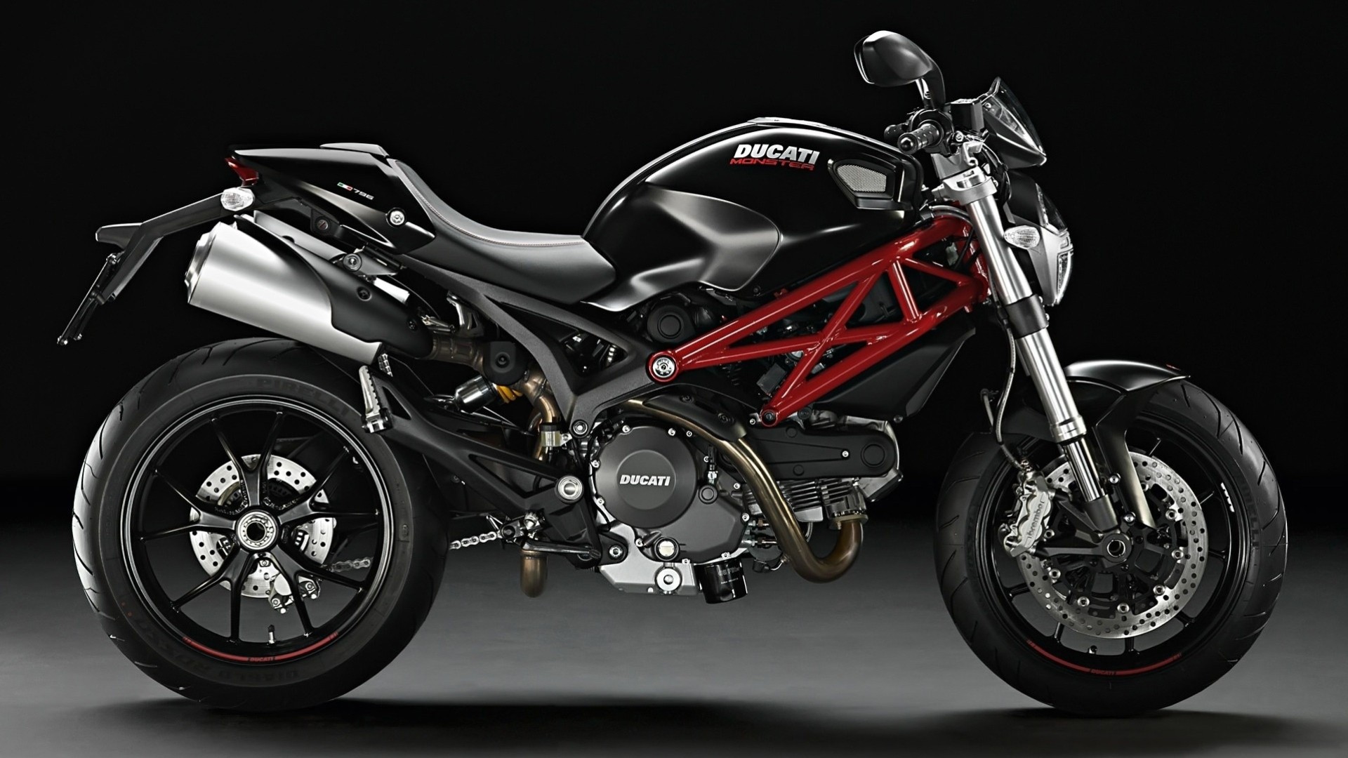 lado monstruo ducati motocicleta