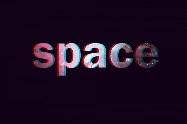 la inscripción Cosmos hecha en el fondo de las estrellas