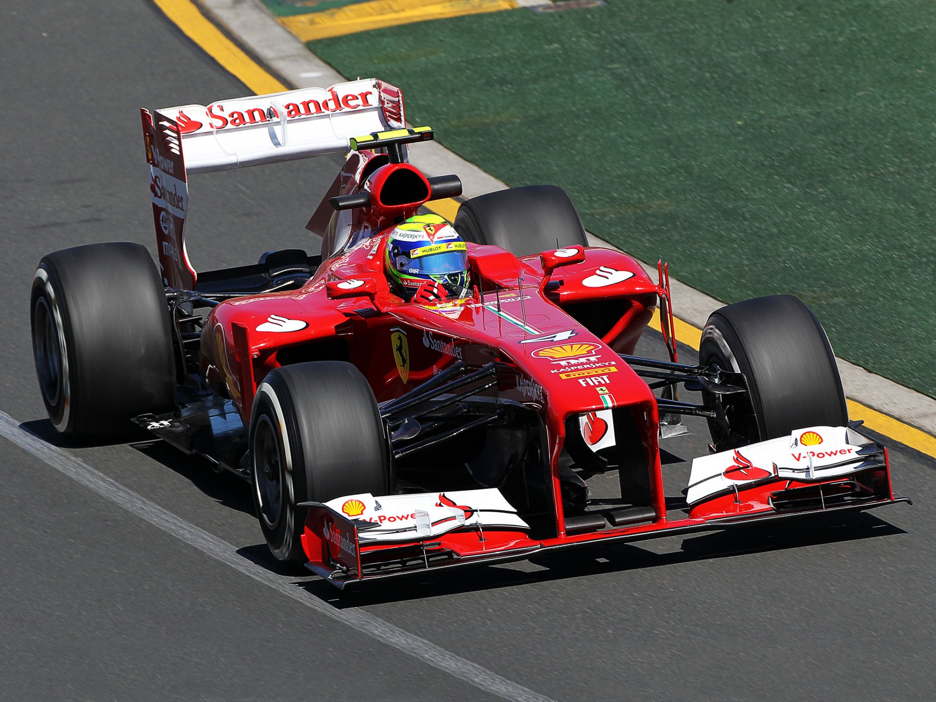 ferrari f138 coche de carreras deporte pista