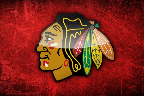 Emblema de los Blackhawks de Chicago NHL