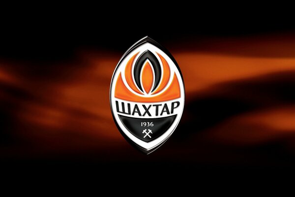 Emblema minero. Donetsk, fútbol