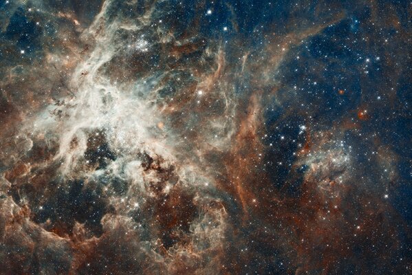 Nebulosa estelar de la Constelación Goldfish