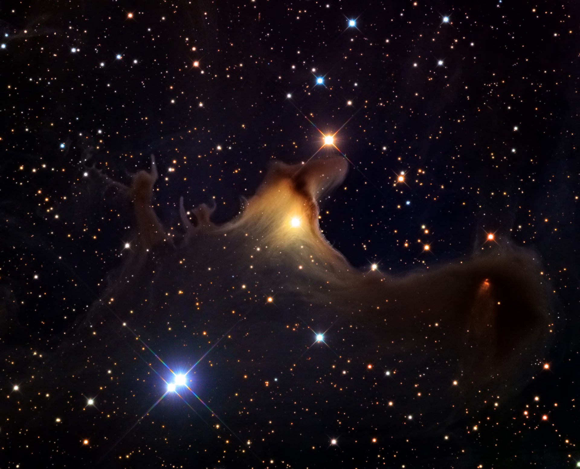 cefeo constelación polvo nebulosa vdb 141 sh2-136