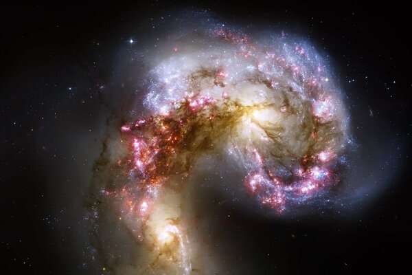 Fondos de pantalla con la imagen del espacio. Galaxia