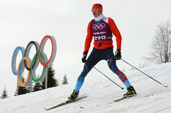Alexander legkov medallista de plata en los juegos de Sochi