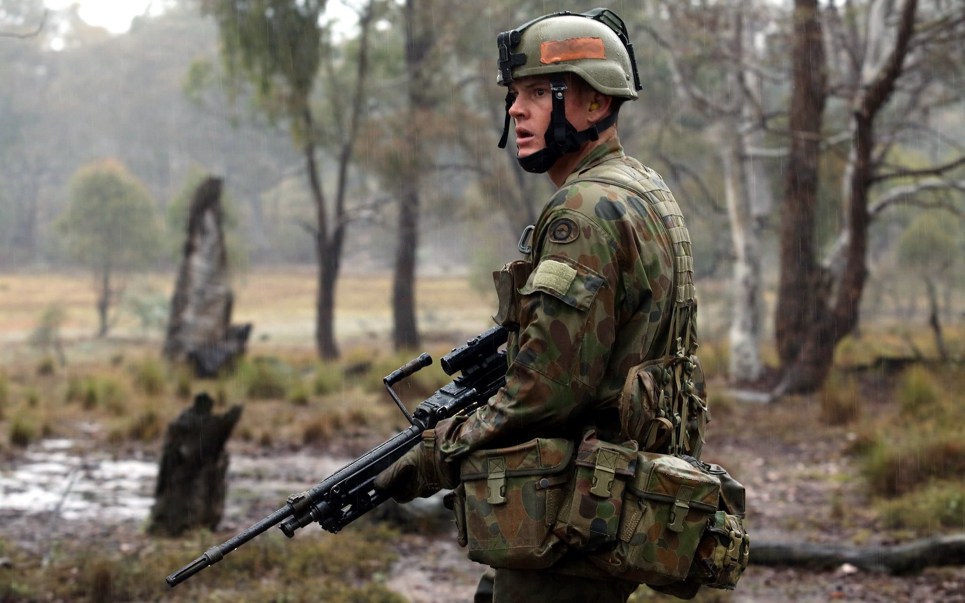 soldado armas ejército