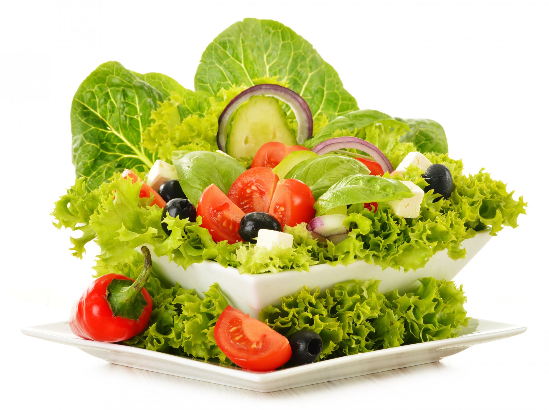 ensalada de verduras verduras verduras