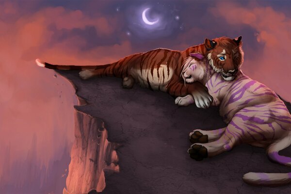 Romance del amor de los tigres