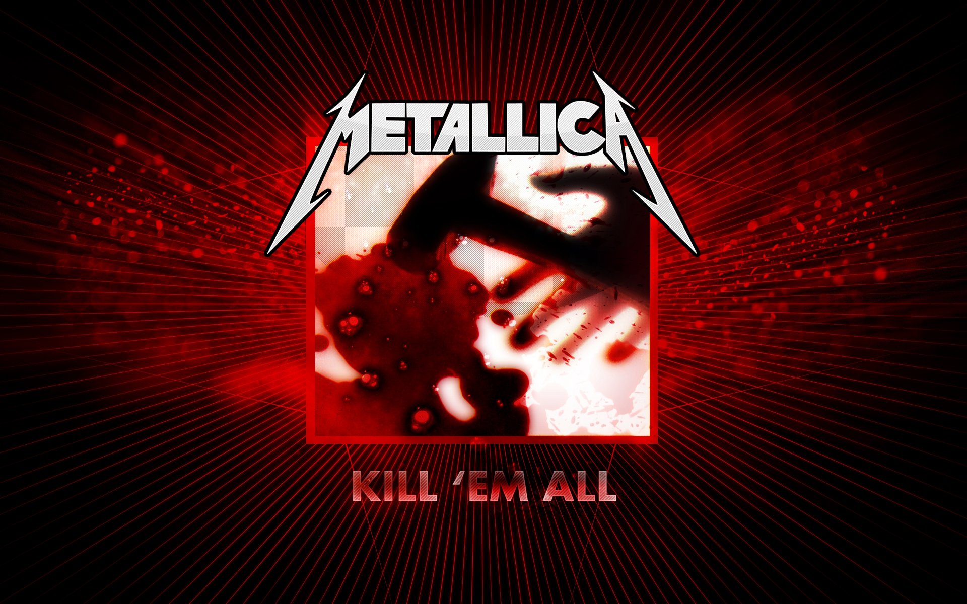 metallica primer álbum de 1983 portada mátalos a todos