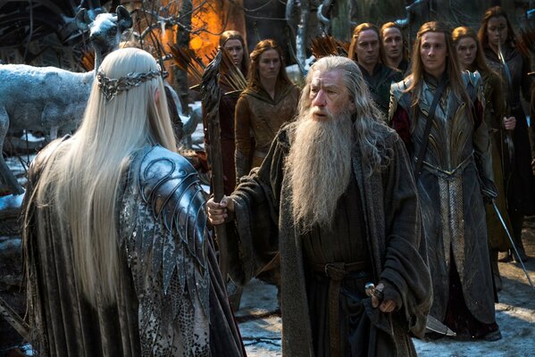 Fotos de la película el Hobbit Gandalf