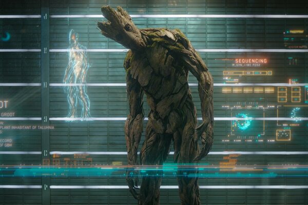 Fotograma de la película Guardianes de la galaxia
