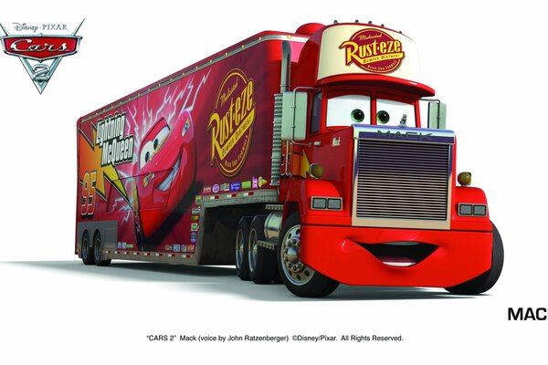 Amapola de dibujos animados Cars Studio Pixar