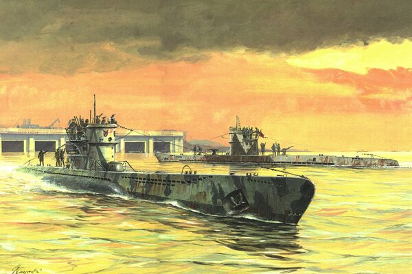 Arte submarino alemán