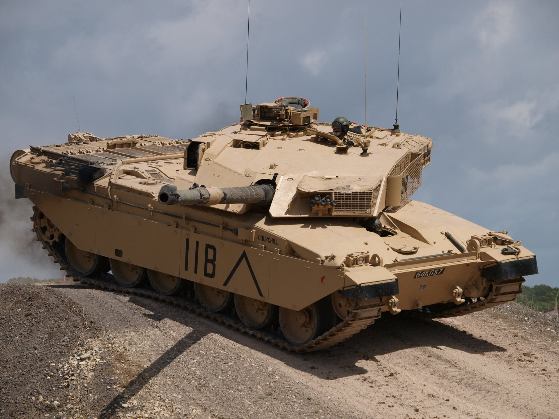challenger challenger británico tanque