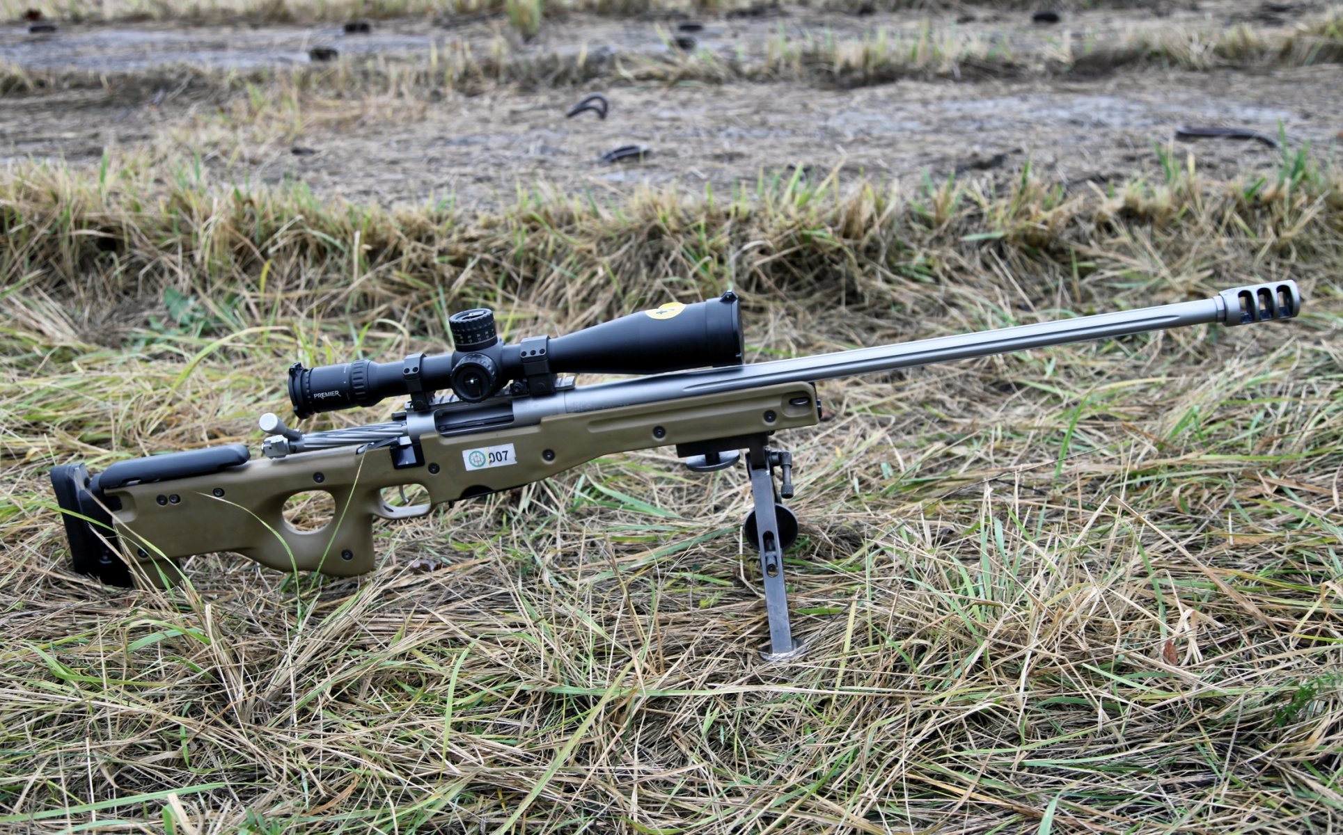 ako trg 22 rifle de francotirador óptica hierba