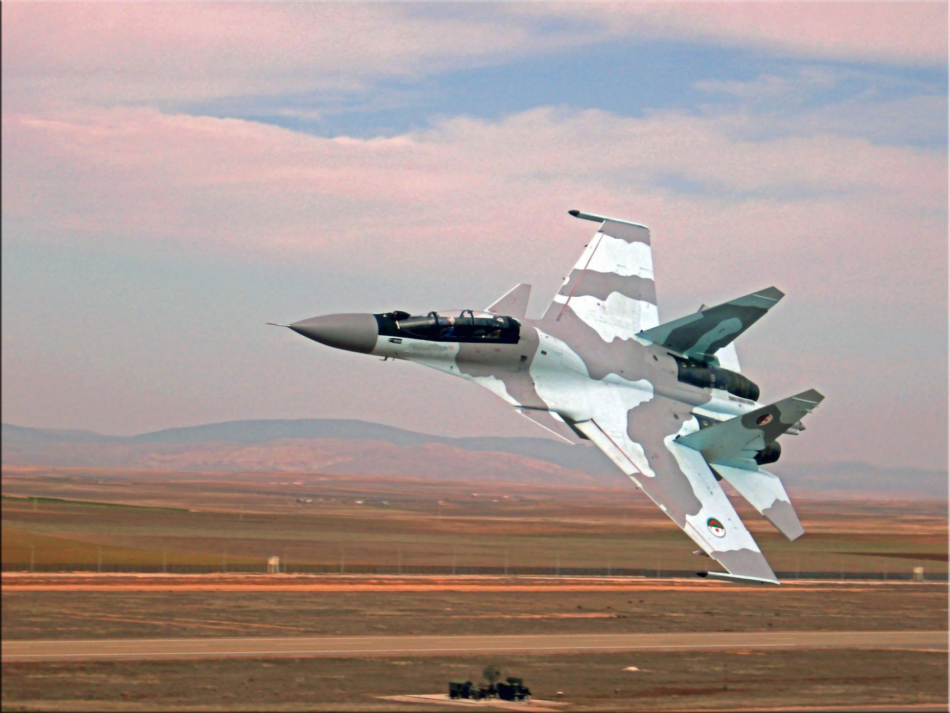 sukhoi su-30 fuerza aérea argelia