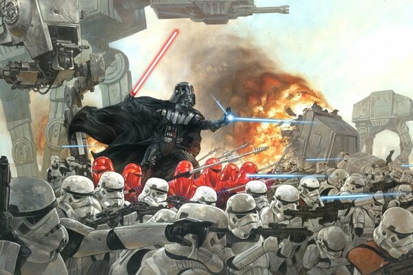 Star Wars. Enfrentamiento entre imperios