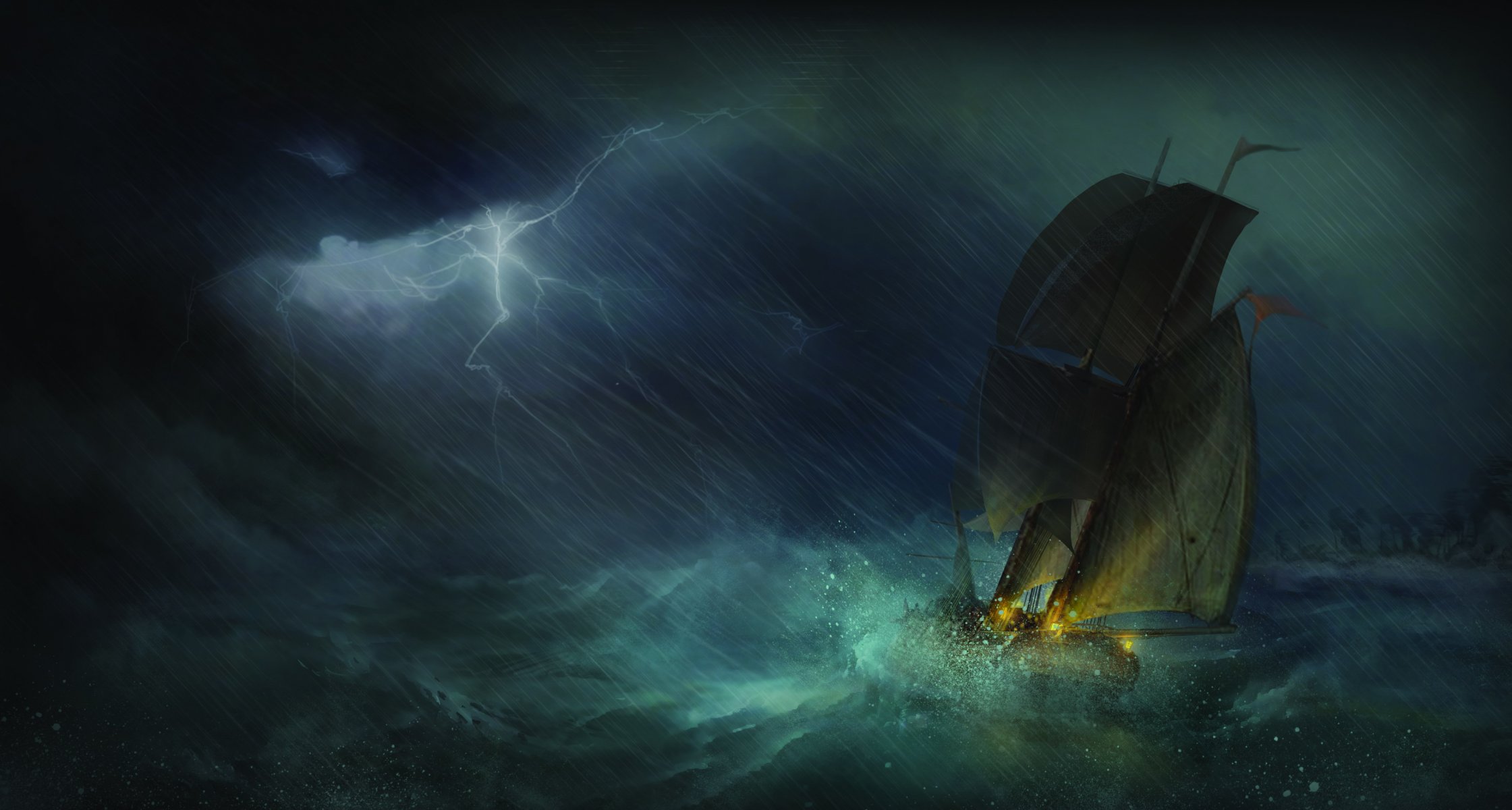 assassins creed iii noche barco mar tropicalstorm naval tormenta tormenta lluvia