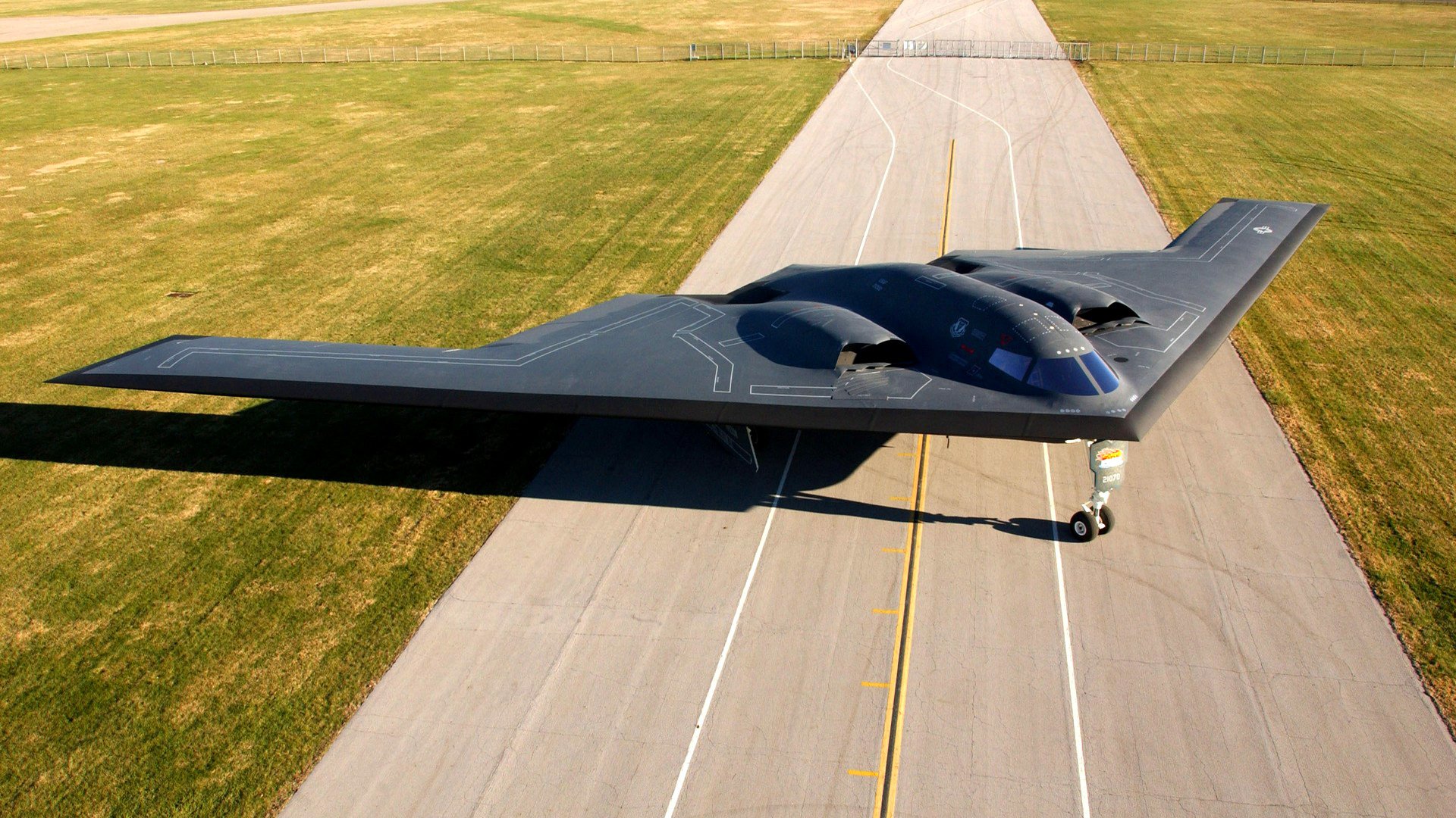 b-2 espíritu bombardero aeródromo